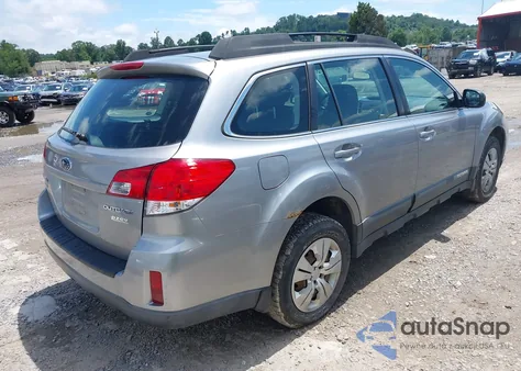 2011 Subaru Outback 2.5I z USA, uszkodzony, nr VIN 4S4BRBAC0B3376228
